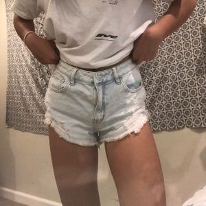 PacSun High Waisted Festival Shorts